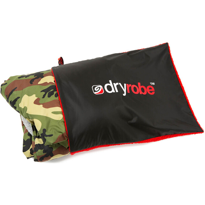 2024 Dryrobe Cushion Cover V3 CUSHION - Black / Red